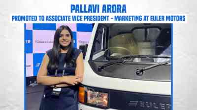 Pallavi Arora Promoted To Associate Vice President – Marketing At Euler Motors